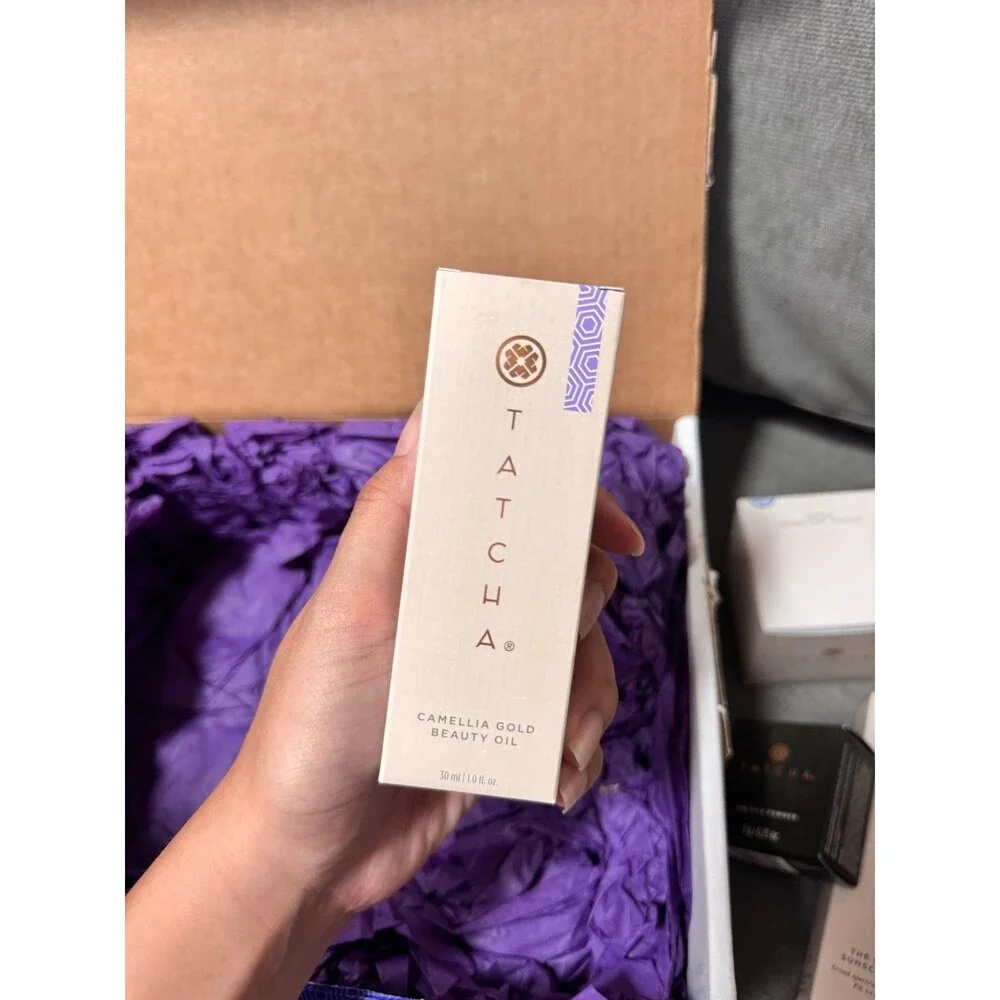 New Tatcha Camellia Gold Beauty Oil 23K Gold Oil